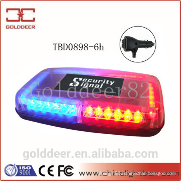 Police Car Strobe Warning Light Bar Mini Led Lightbar TBD898-6h